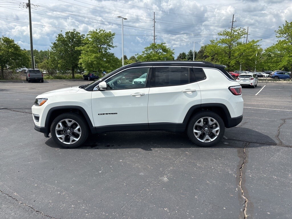 Used 2018 Jeep Compass Limited with VIN 3C4NJDCB8JT433268 for sale in Macomb, MI