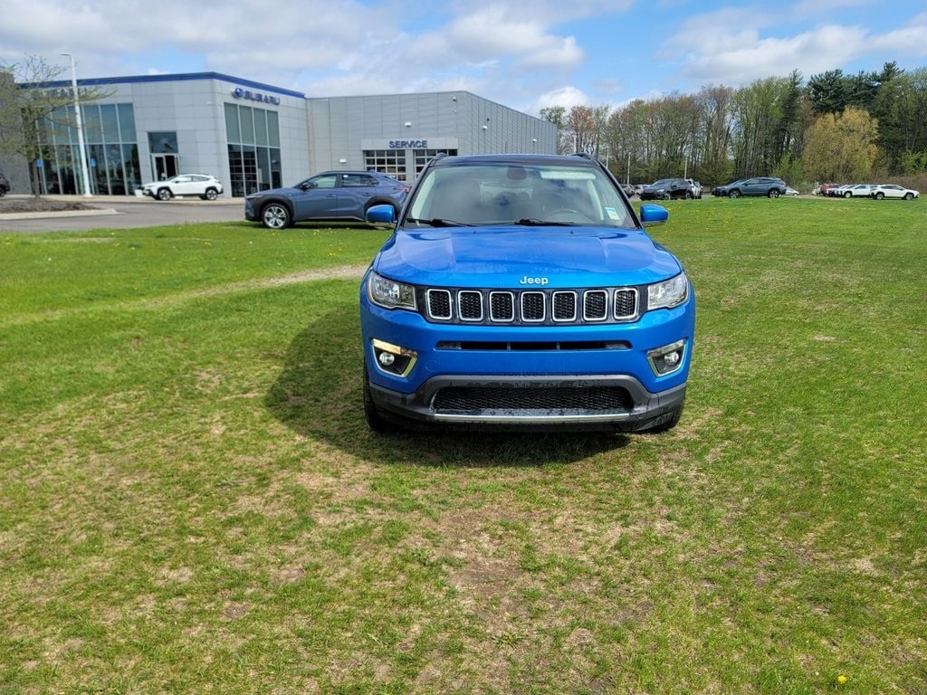 Used 2020 Jeep Compass Limited with VIN 3C4NJDCB8LT120353 for sale in Macomb, MI