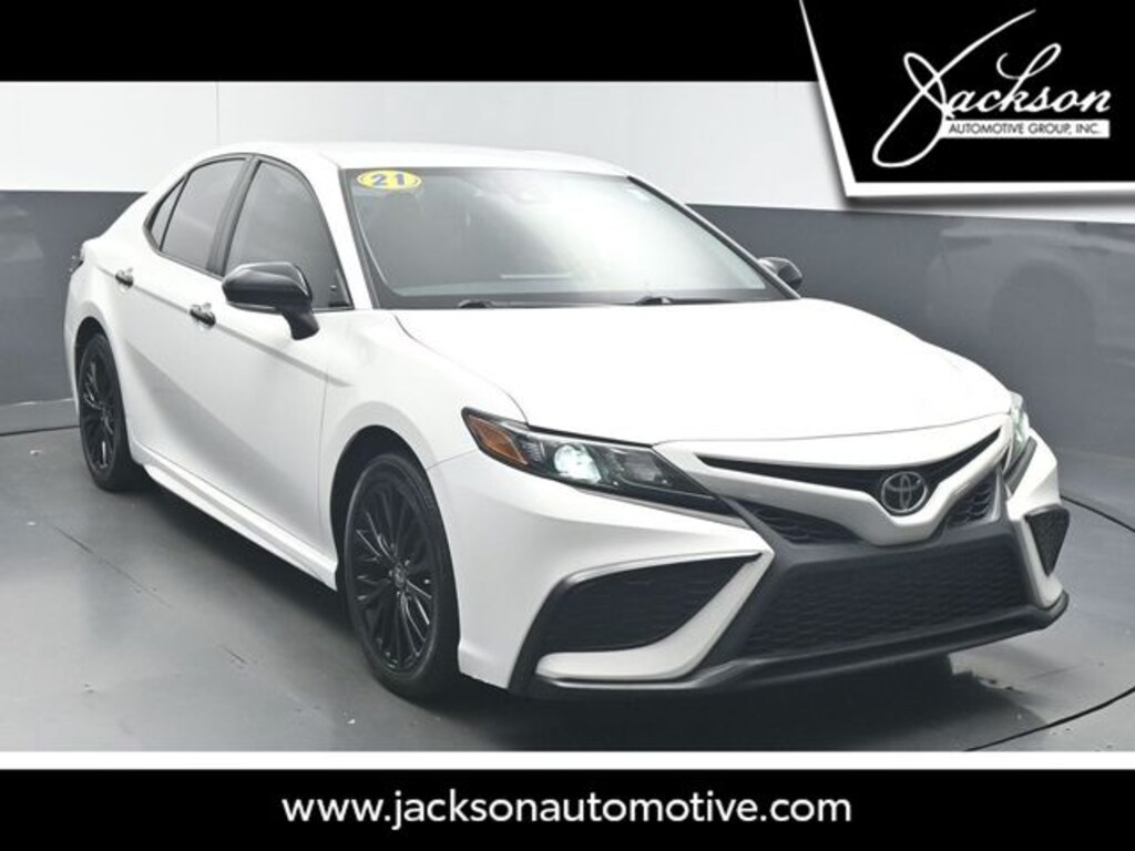 Used 2021 Toyota Camry SE Nightshade Sedan