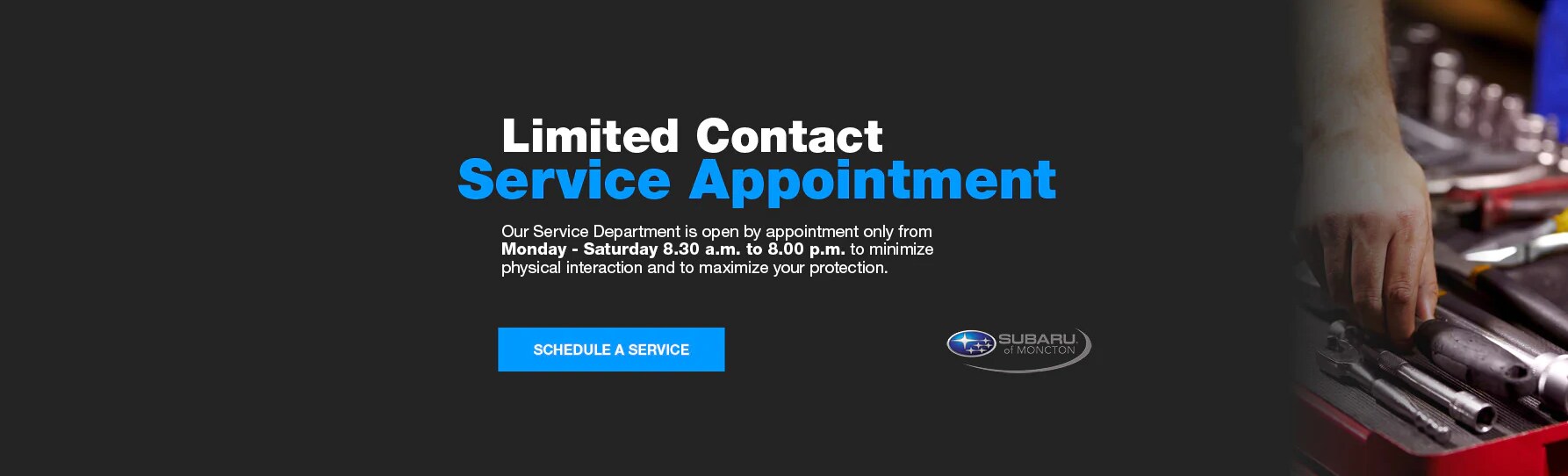 Limited Contact Service - Subaru of Moncton