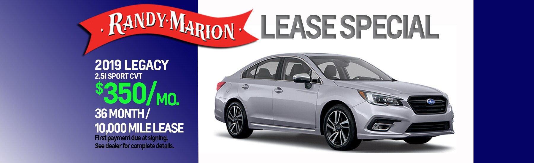 Randy Marion Subaru New 20182019 Subaru & Used Car Dealer near