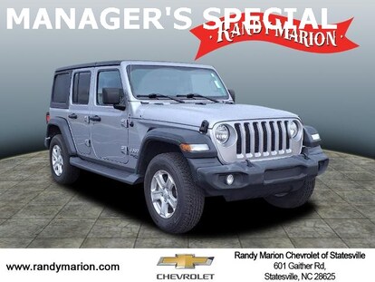 Used 2020 Jeep Wrangler Unlimited Sport S For Sale in Mooresville NC | VIN:  1C4HJXDNXLW204501 Stock# ST6795A | Serving Charlotte, Concord and  Huntersville