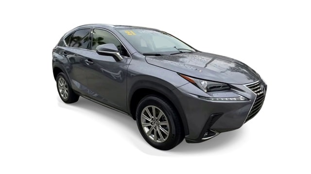 Used 2021 Lexus NX 300 with VIN JTJDARBZ4M2198765 for sale in Pembroke Pines, FL