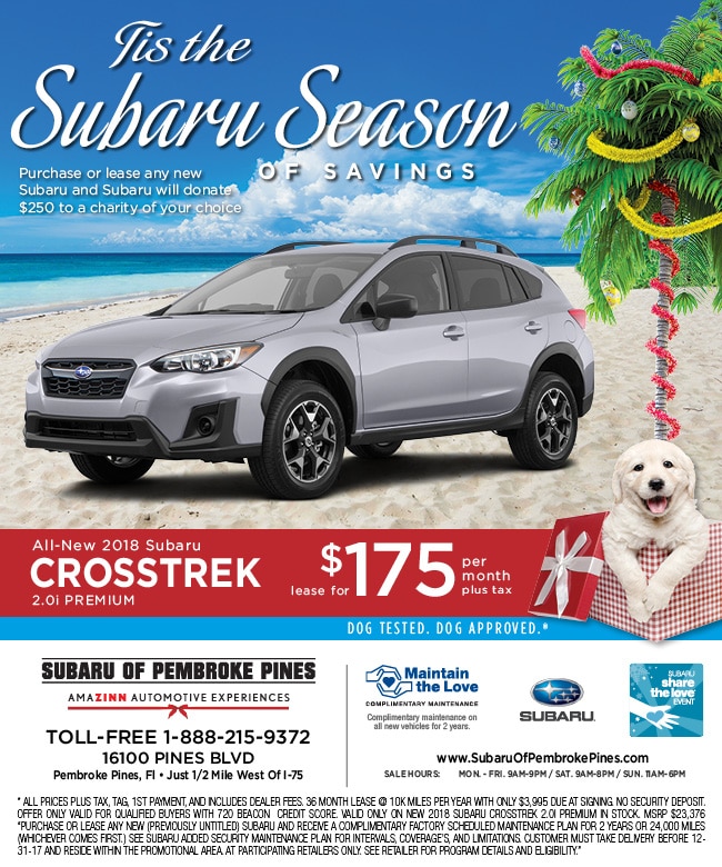 Right Now Lease The 2018 Xv Crosstrek