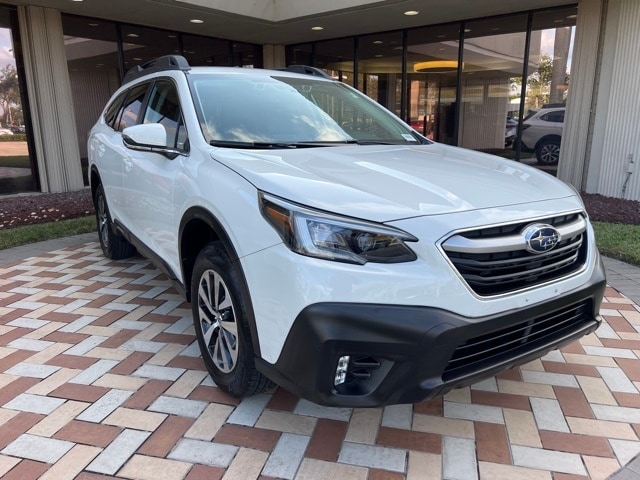 Certified 2020 Subaru Outback Premium with VIN 4S4BTACC7L3215028 for sale in Hollywood, FL