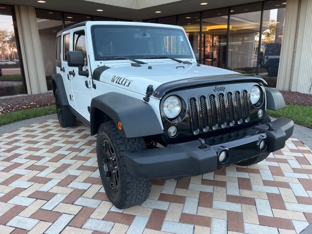 Used 2014 Jeep Wrangler Unlimited Sport with VIN 1C4BJWDG8EL221190 for sale in Hollywood, FL