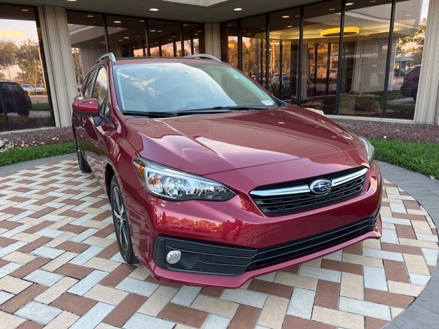 Used 2021 Subaru Impreza Premium with VIN 4S3GTAD60M3714841 for sale in Pembroke Pines, FL