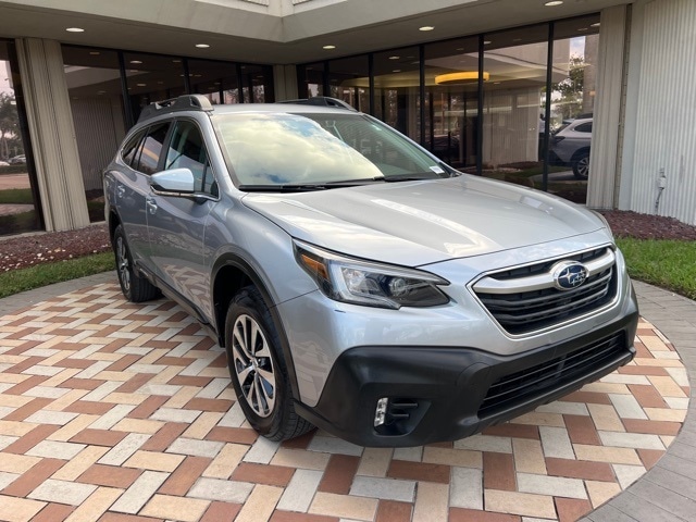 Certified 2022 Subaru Outback Premium with VIN 4S4BTACC3N3135616 for sale in Pembroke Pines, FL