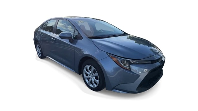 Used 2020 Toyota Corolla LE with VIN 5YFEPRAE7LP109484 for sale in Pembroke Pines, FL