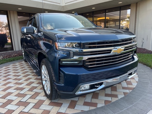 Used 2019 Chevrolet Silverado 1500 High Country with VIN 1GCPWFED9KZ236088 for sale in Pembroke Pines, FL