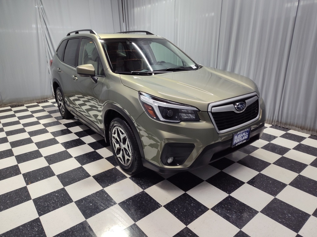 Used 2021 Subaru Forester Premium with VIN JF2SKAFC8MH491792 for sale in Portland, OR