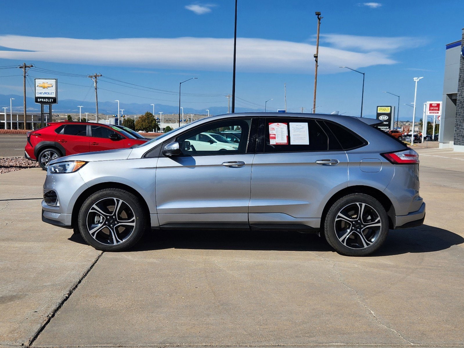 Used 2020 Ford Edge ST with VIN 2FMPK4AP4LBA37109 for sale in Pueblo, CO