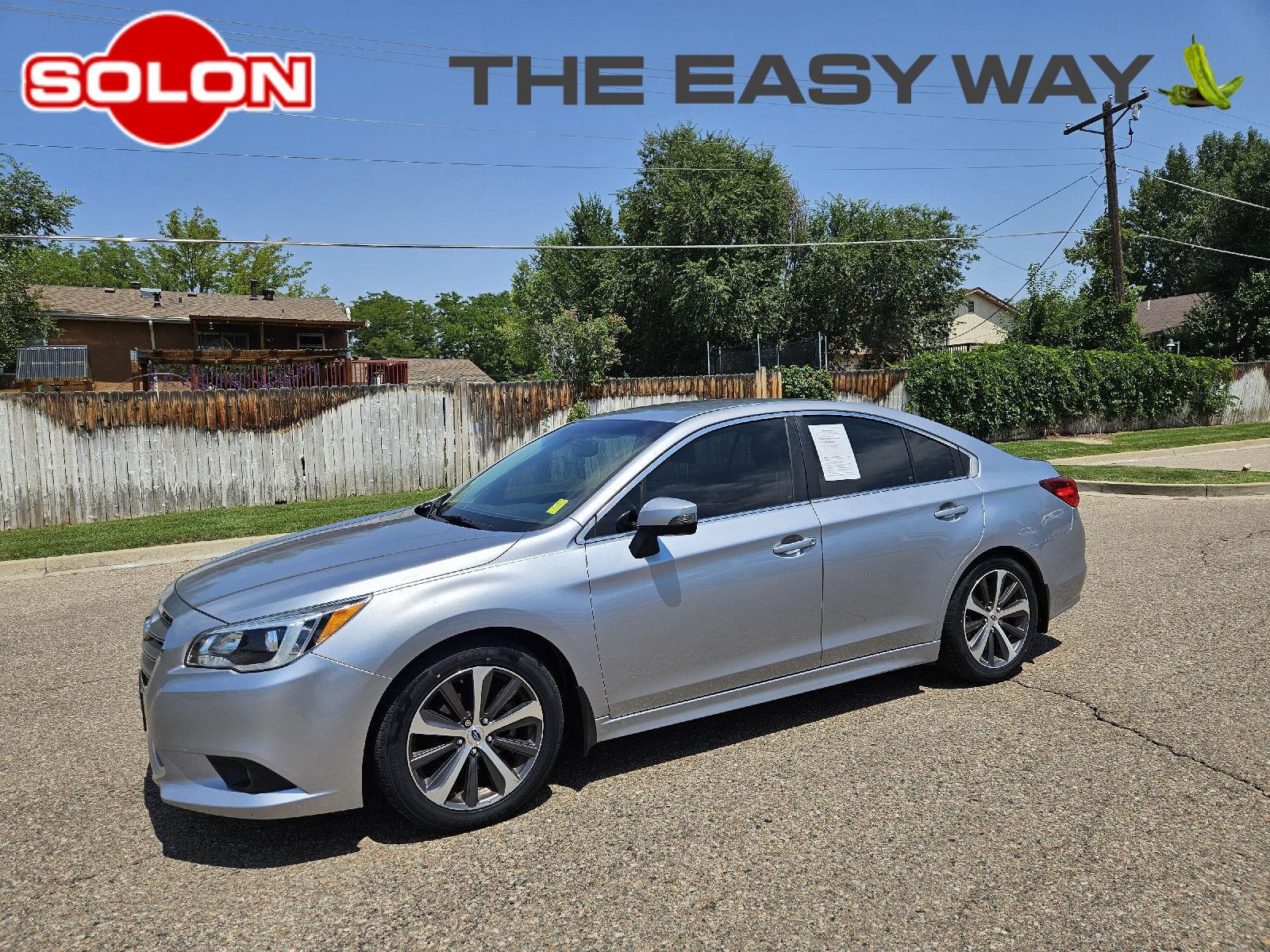 Used 2015 Subaru Legacy 2.5i Limited with VIN 4S3BNBJ60F3012908 for sale in Pueblo, CO