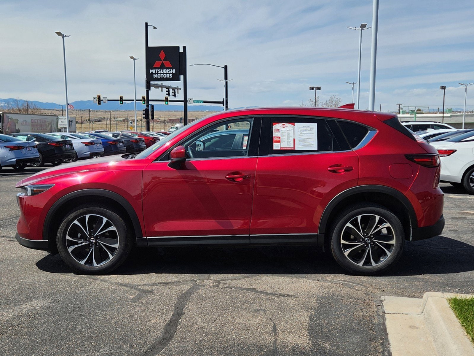 Used 2022 Mazda CX-5 S Premium package with VIN JM3KFBDM9N0646555 for sale in Pueblo, CO