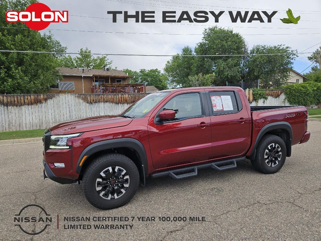 Certified 2023 Nissan Frontier PRO-4X Truck