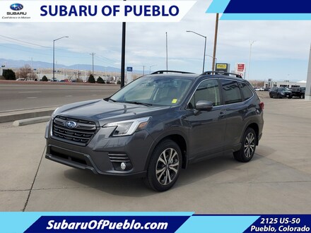 Featured New 2023 Subaru Forester Limited SUV for sale in Pueblo, Co