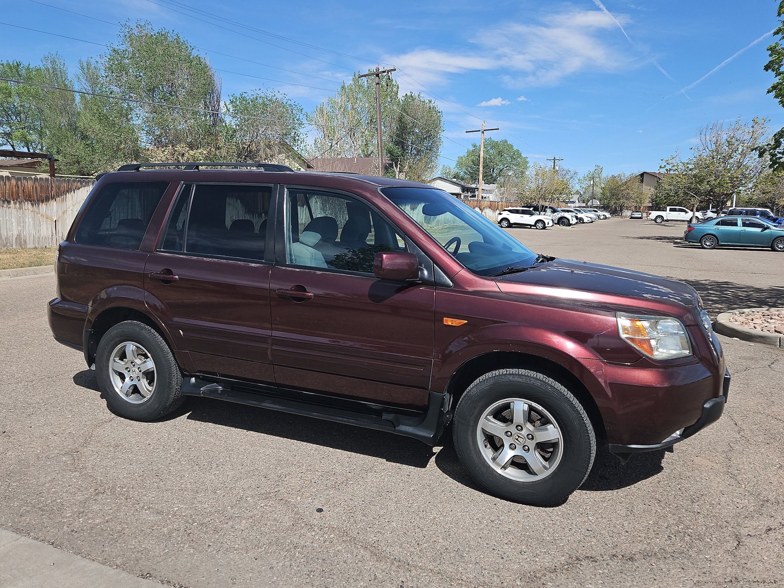 Used 2008 Honda Pilot EX with VIN 5FNYF18428B047476 for sale in Pueblo, CO