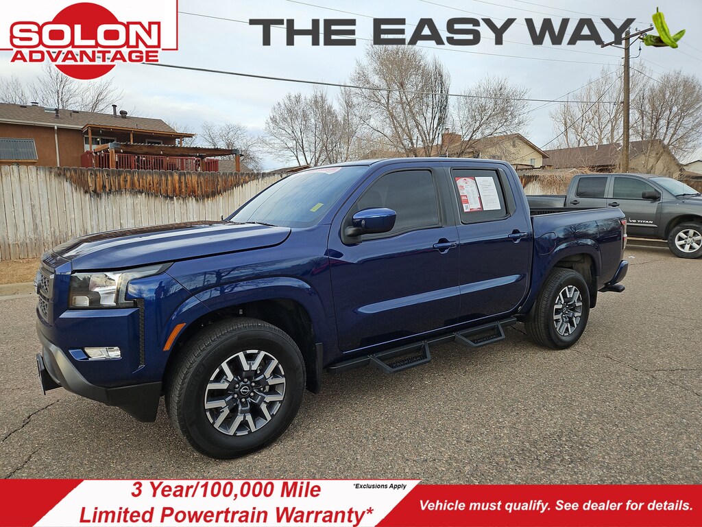 Used 2023 Nissan Frontier SV Crew Cab 4x4 SV Auto *Ltd Avail*