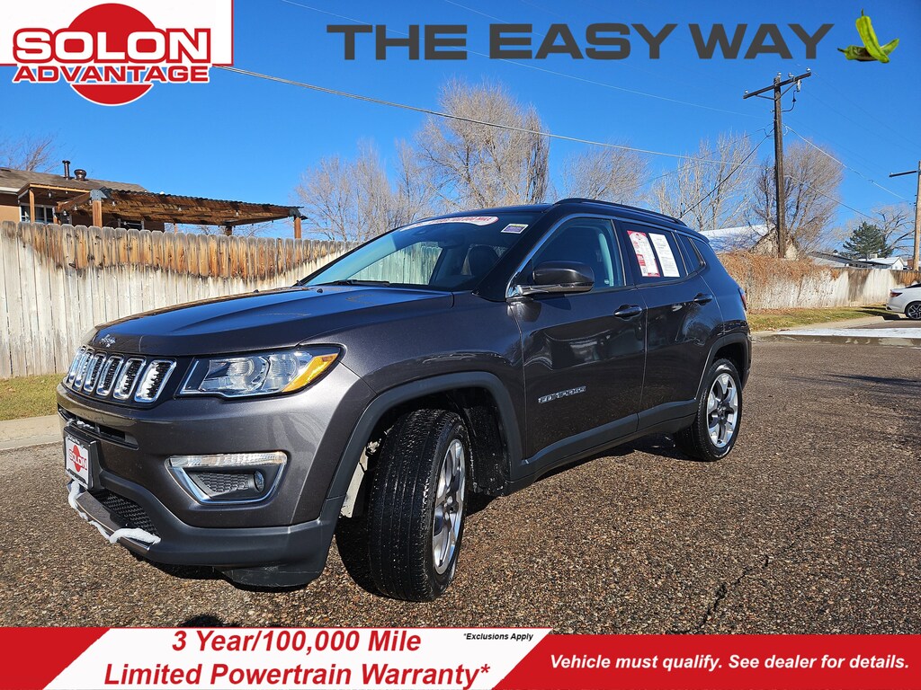 Used 2021 Jeep Compass Limited Limited 4x4