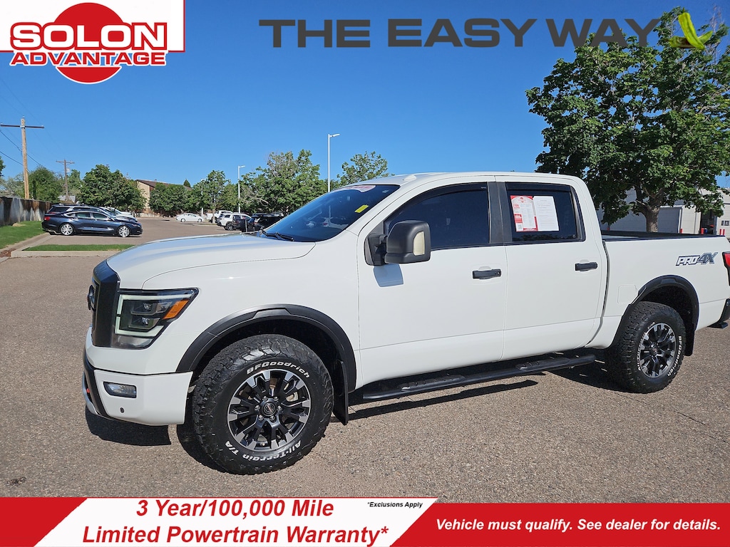 Used 2021 Nissan Titan PRO-4X 4x4 Crew Cab PRO-4X