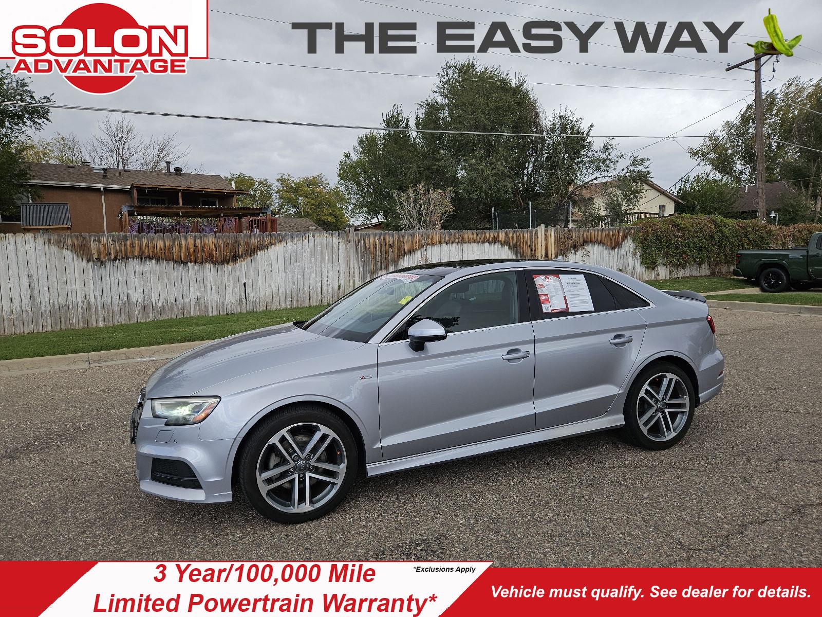 2018 Audi A3 Sedan
