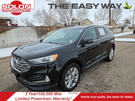 Featured Used 2022 Ford Edge Titanium Titanium AWD for sale in Pueblo, CO