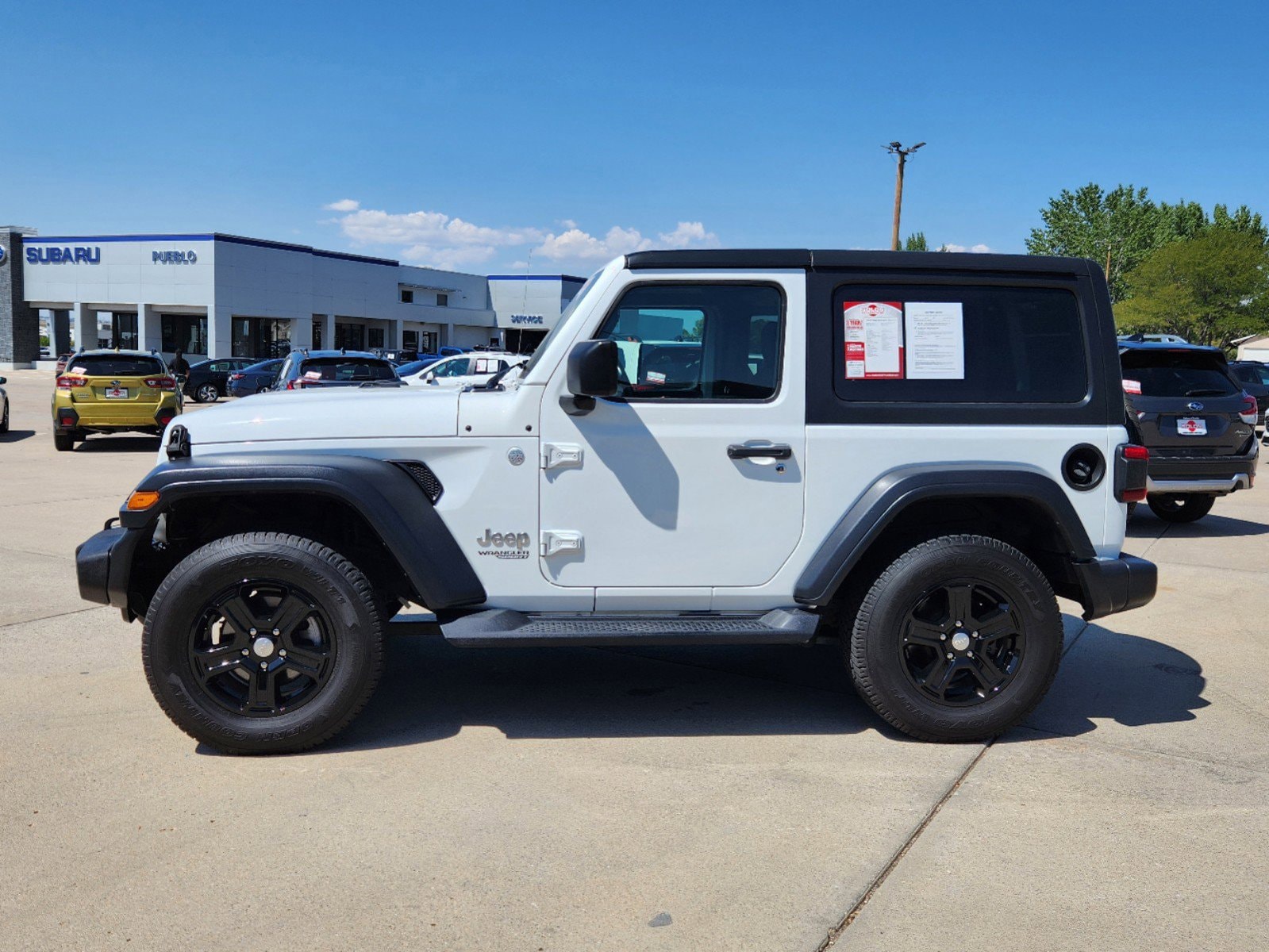 Used 2018 Jeep All-New Wrangler Sport S with VIN 1C4GJXAGXJW153824 for sale in Pueblo, CO