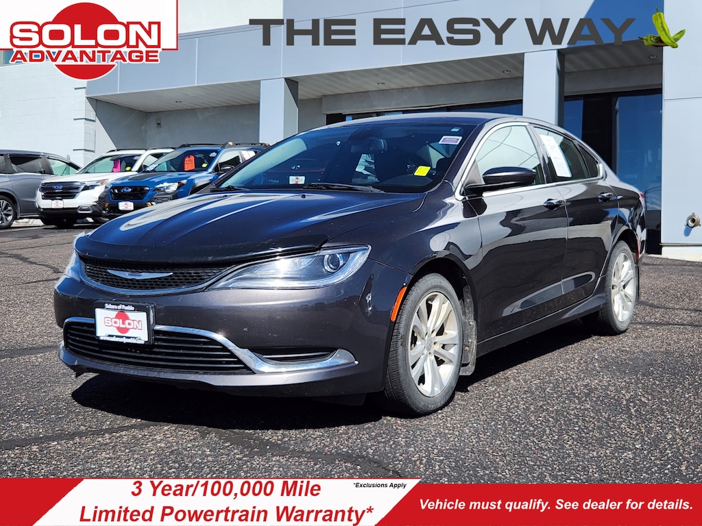 Used 2015 Chrysler 200 Limited Sedan