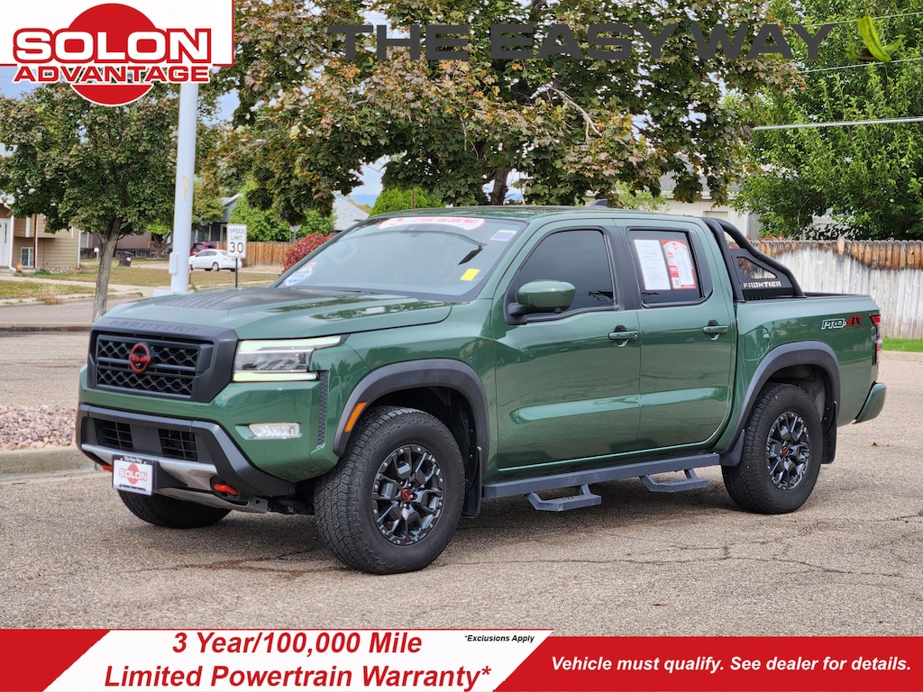 Used 2023 Nissan Frontier PRO-4X Crew Cab 4x4 PRO-4X Auto