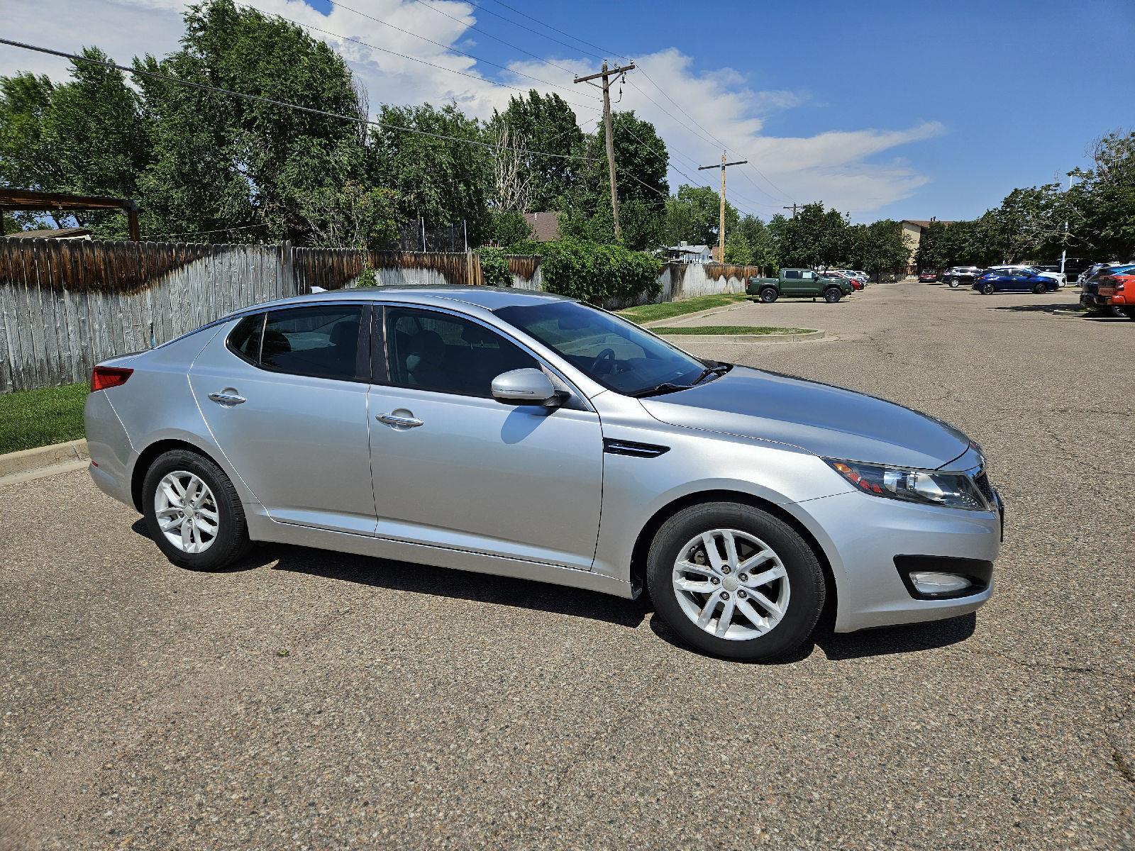 Used 2013 Kia Optima LX with VIN KNAGM4A7XD5352644 for sale in Pueblo, CO