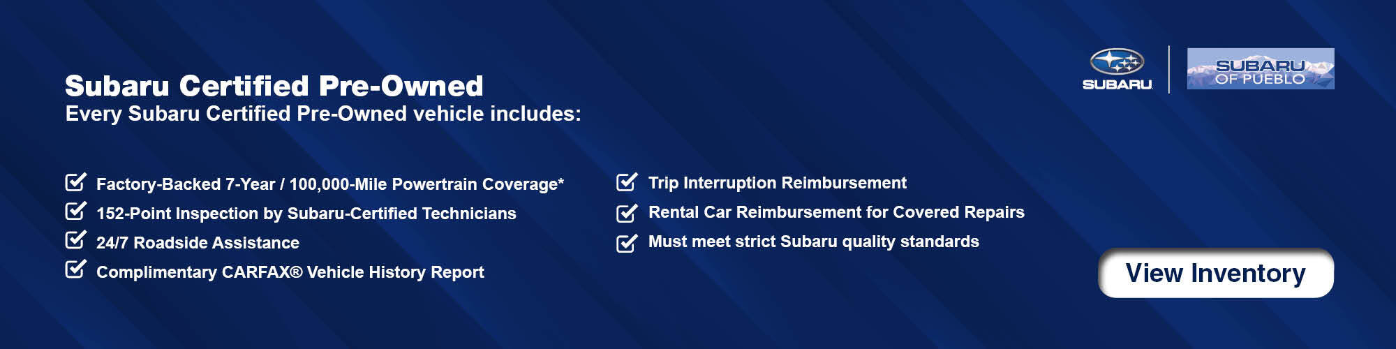 Subrau Certified Pre-Owned