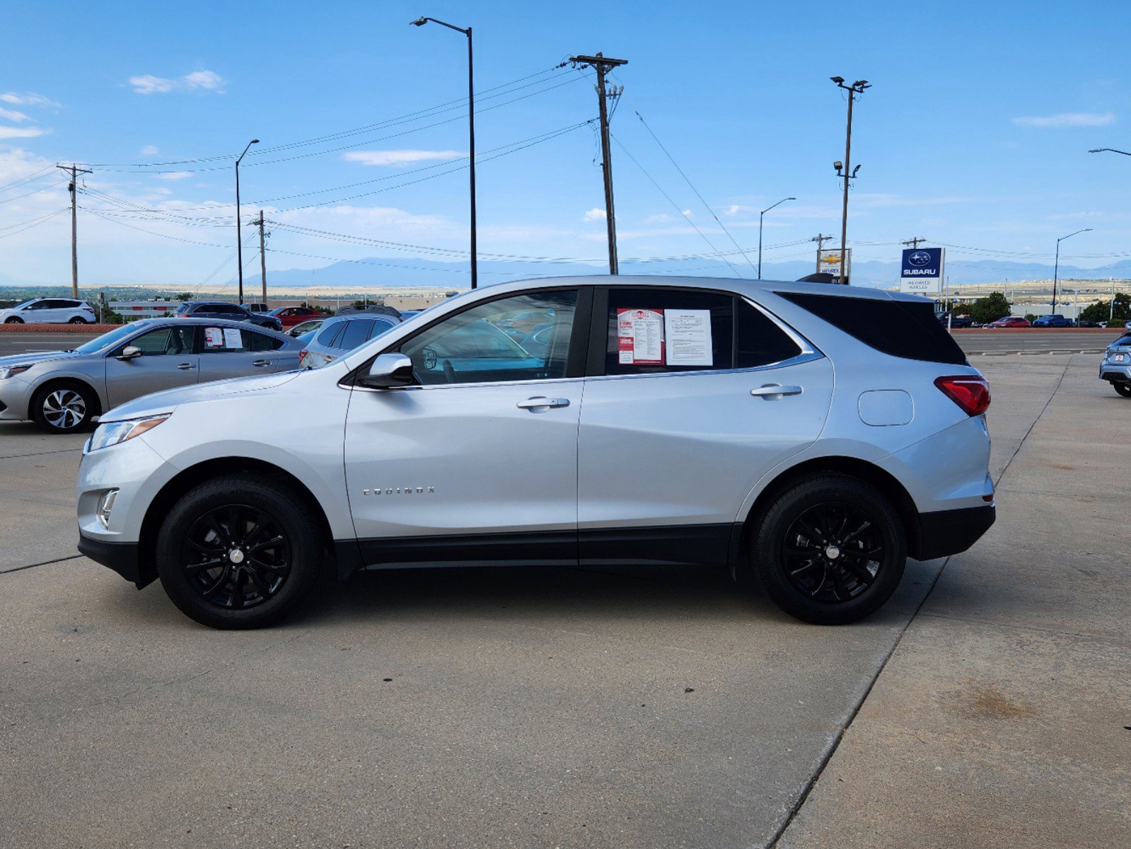 Used 2021 Chevrolet Equinox LT with VIN 3GNAXTEV6MS131591 for sale in Pueblo, CO