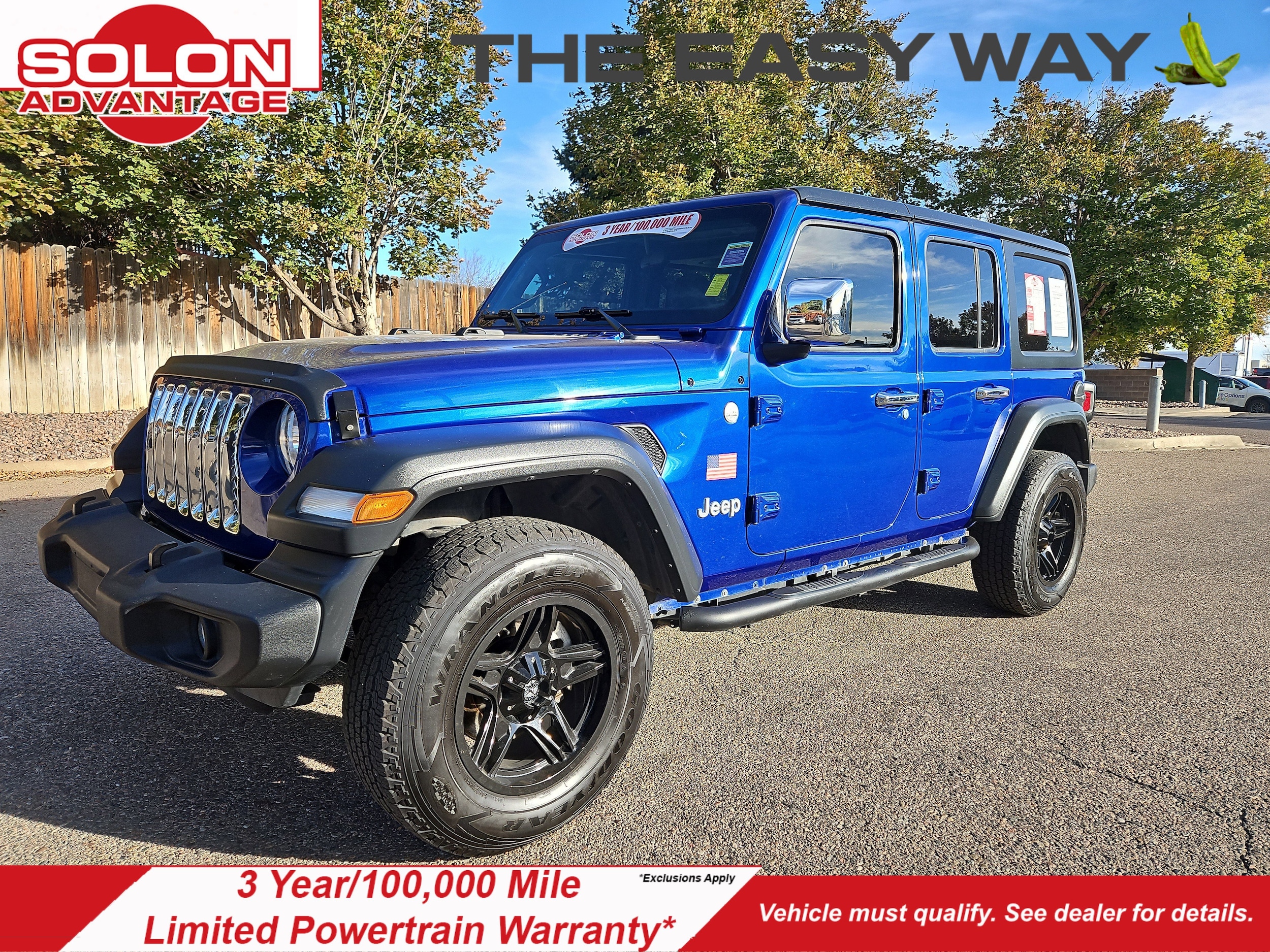 2018 Jeep All-New Wrangler Unlimited Sport