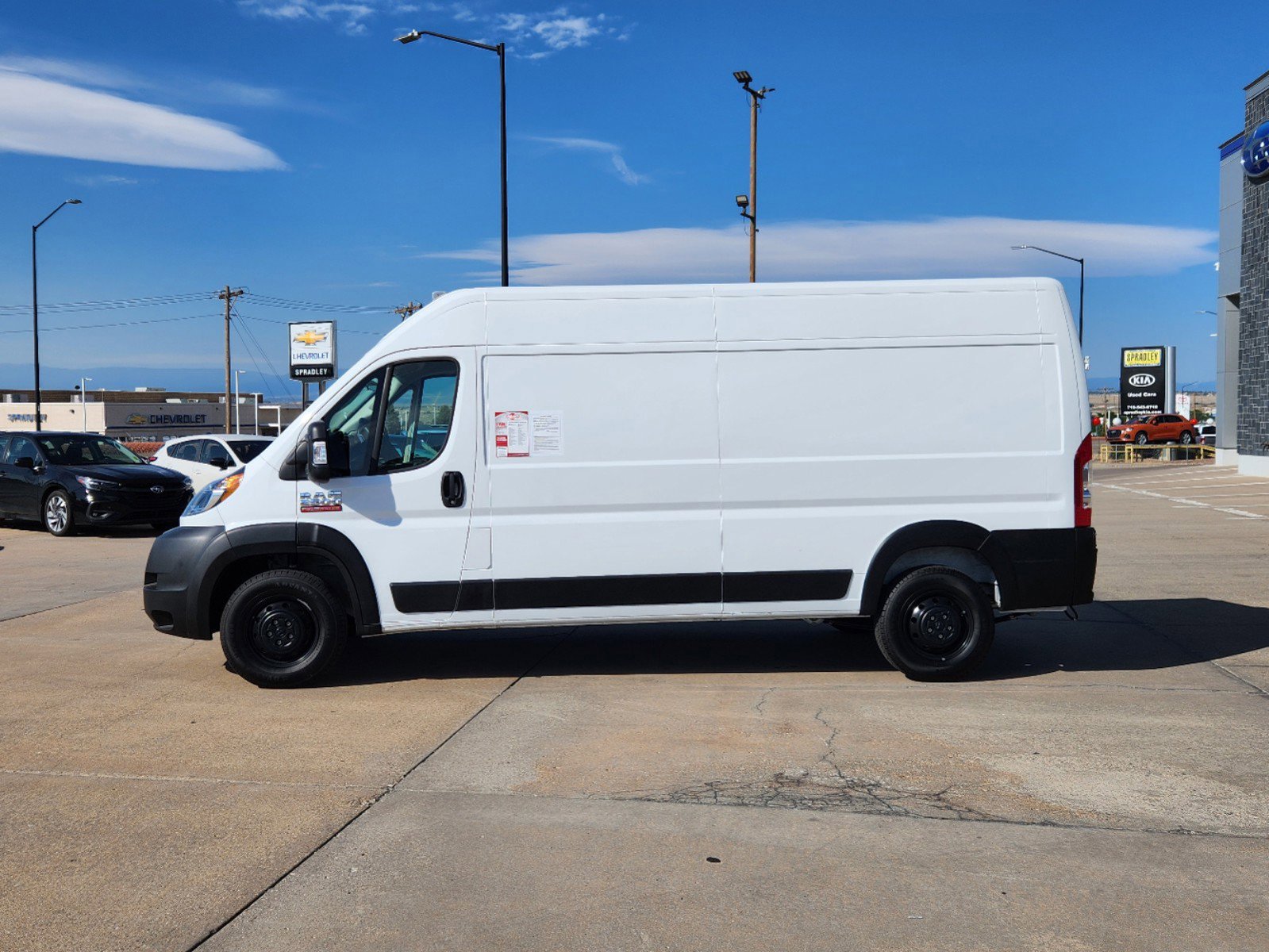 Used 2022 RAM ProMaster Cargo Van Base with VIN 3C6LRVDG8NE111439 for sale in Pueblo, CO