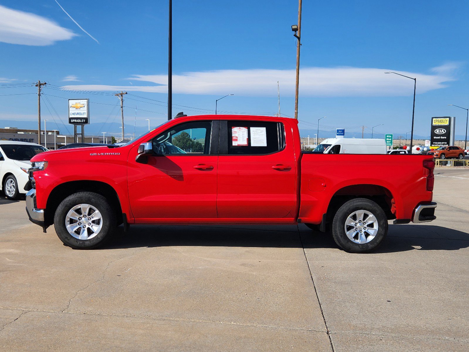 Used 2020 Chevrolet Silverado 1500 LT with VIN 3GCPWCED3LG161596 for sale in Pueblo, CO