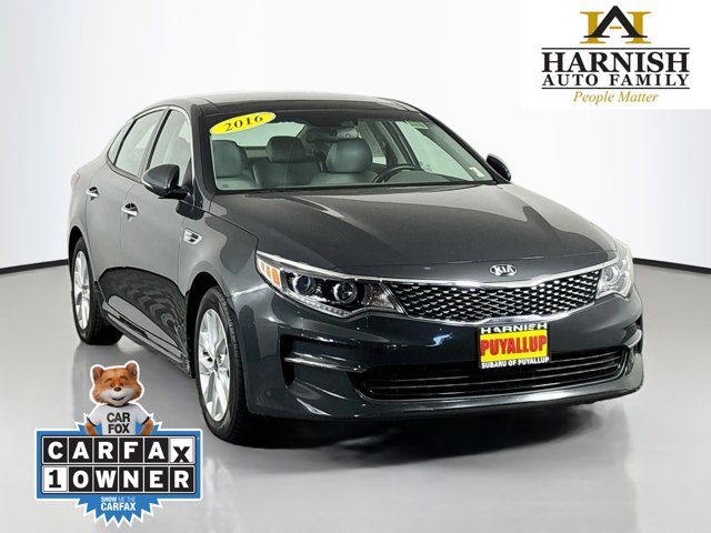 Used 2016 Kia Optima EX with VIN 5XXGU4L35GG109367 for sale in Puyallup, WA
