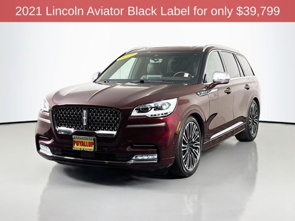 Used 2021 Lincoln Aviator Black Label SUV