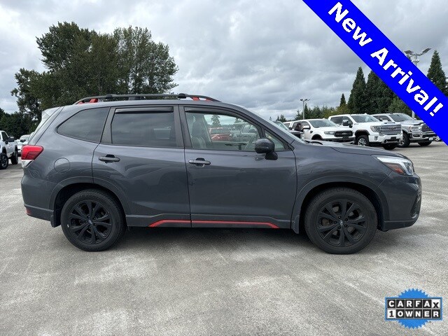 Used 2020 Subaru Forester Sport with VIN JF2SKARC5LH593996 for sale in Puyallup, WA