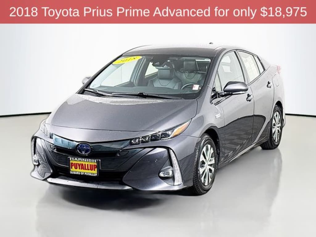 Used 2018 Toyota Prius Prime Advanced Hatchback