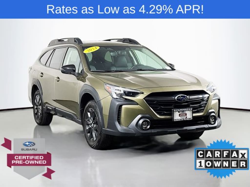 Certified 2024 Subaru Outback Onyx Edition SUV
