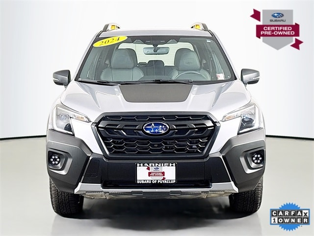 Certified 2024 Subaru Forester Wilderness with VIN JF2SKAJC0RH521995 for sale in Puyallup, WA