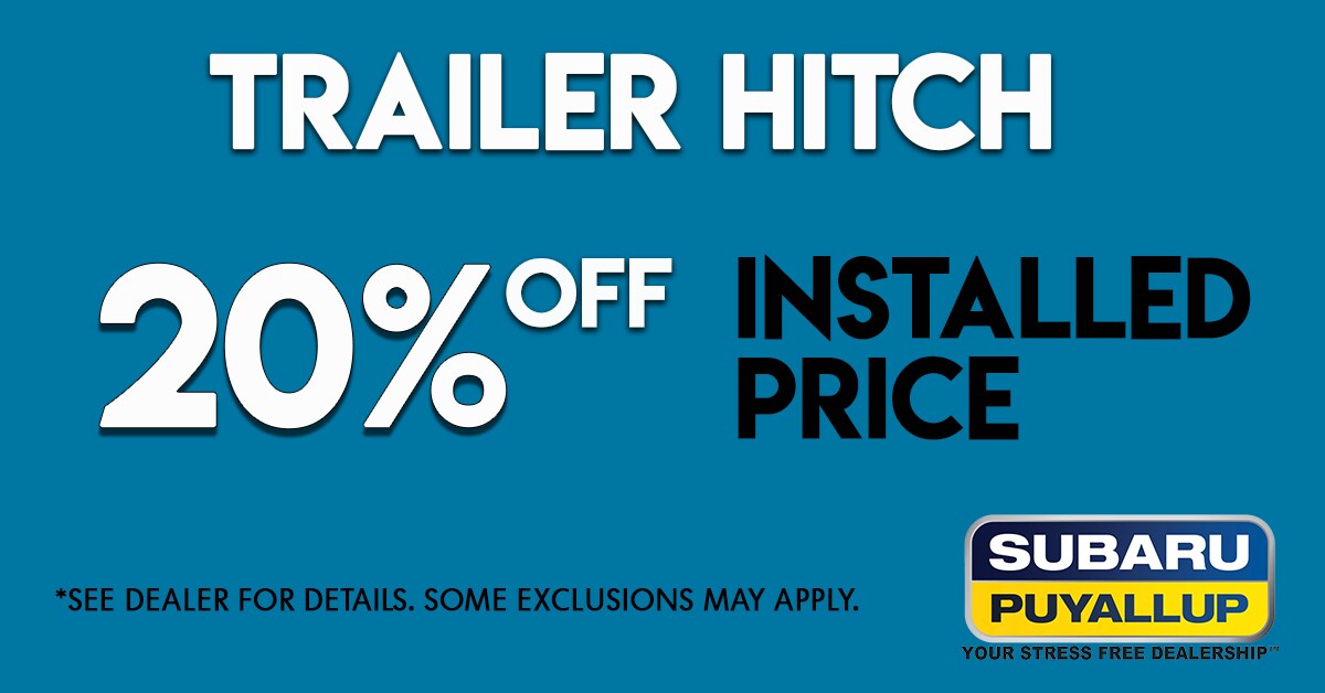 Trailer Hitch Discount Subaru of Puyallup