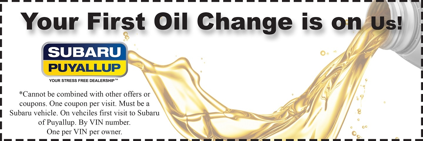 Subaru oil change coupons outlet