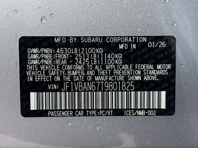 2026 Subaru WRX Limited - Photo 31