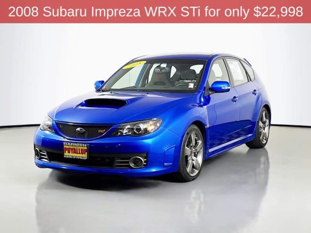 Used 2008 Subaru Impreza WRX STi Hatchback