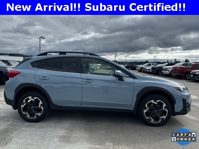 Used 2021 Subaru Crosstrek Limited with VIN JF2GTHNC4M8650451 for sale in Puyallup, WA