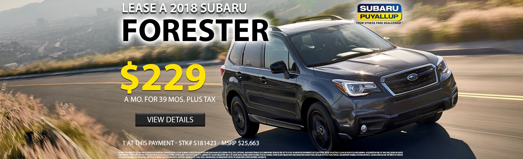 Subaru of Puyallup | New 2018-2019 & Used Car Dealer ...