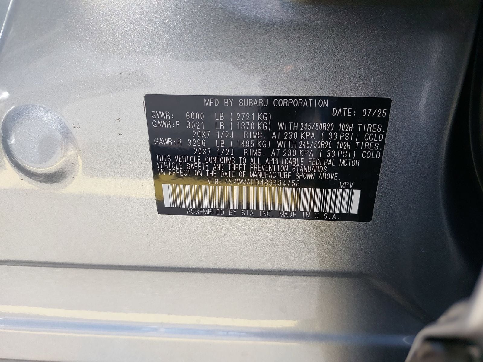 2025 Subaru Ascent Touring - Photo 40