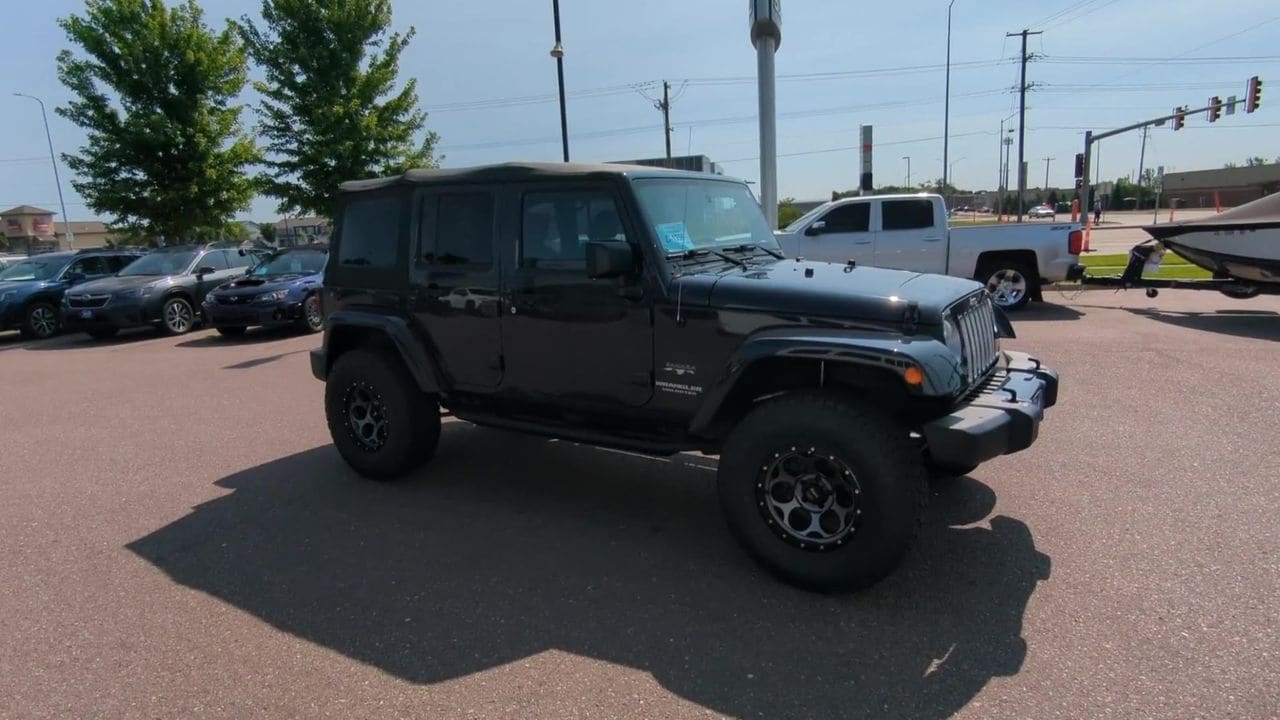 Used 2017 Jeep Wrangler Unlimited Sahara with VIN 1C4BJWEG8HL714998 for sale in Sioux Falls, SD