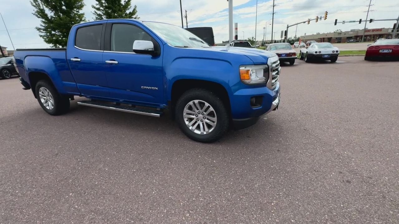 Used 2018 GMC Canyon SLT with VIN 1GTG6DEN7J1198631 for sale in Sioux Falls, SD